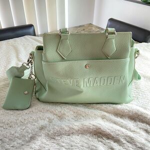 Steve Madden Mint Green Tote Bag